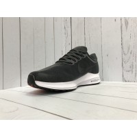 Кроссовки Nike Zoom черные с белой подошвой